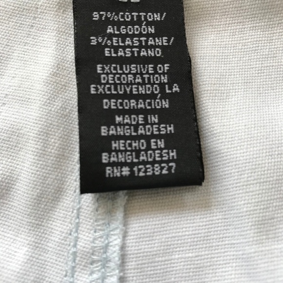 Men's Casual Whale Print Stretch Twill Shorts - Picture 5 of 6